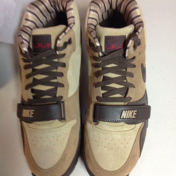 Nike Air Trainer 1 Men's Brown Suede Sneakers 11.5 New in Box - Picture 2 of 12